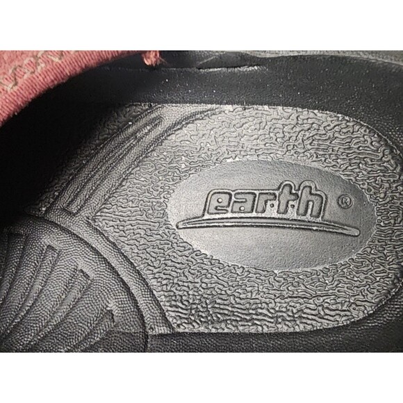 Earth Shoe Exer-Clog Leather Merlot Size 7B - Picture 6 of 7